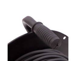 Удлинитель силовой 30 м, 16А, тип УХ10, ПВС, на кабельной катушке, 4 розетки без заземления Сибртех-foto5