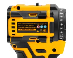 Дрель-шуруповерт аккумуляторная бесщет. CDH-BL-12, Li-Ion, 12 В Denzel-foto19