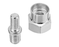 Катушка универсальная триммерная, гайка М10 х 1.25, гайка М8, винт М8-М10, левая резьба, шаг 1.25 мм Denzel-foto6