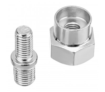 Катушка универсальная триммерная, гайка М10 х 1.25, гайка М8, винт М8-М10, левая резьба, шаг 1.25 мм Denzel