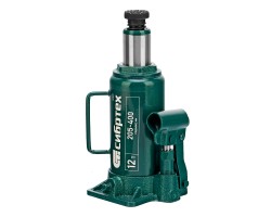 Домкрат гидравлический бутылочный, 12 т, 205-400 мм Сибртех-foto5