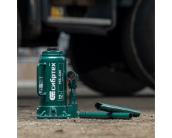 Домкрат гидравлический бутылочный, 12 т, 205-400 мм Сибртех-foto13