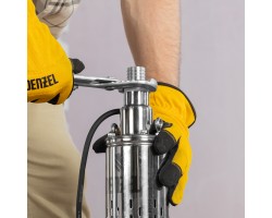 Скважинный насос DWS-3,5-100, винтовой, диаметр 3,5", 800 Вт, 1700 л/ч, напор 100 м Denzel-foto9