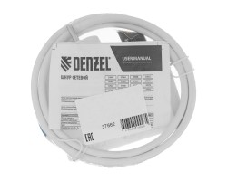 Шнур сетевой Energy Series, ПВС, 1,5 м, 3 x 1 мм, с неразборной вилкой, белый, Denzel-foto7