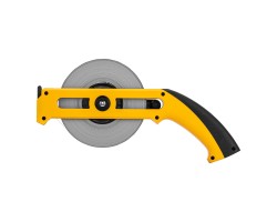 Рулетка геодезическая 50 м х 13 мм, открытый корпус, металлическая лента Denzel-foto3