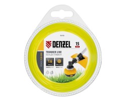 Леска для триммера, круглая 1.6 мм х 15 м, блистер Flex cord Denzel-foto2