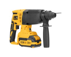 Перфоратор аккумуляторный бесщет. RHH-BL-20-28, 3 Дж, Li-Ion, 20 В// Denzel-foto14
