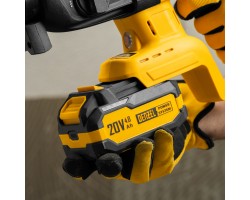 Перфоратор аккумуляторный бесщет. RHH-BL-20-28, 3 Дж, Li-Ion, 20 В// Denzel-foto32