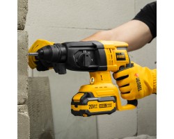 Перфоратор аккумуляторный бесщет. RHH-BL-20-28, 3 Дж, Li-Ion, 20 В// Denzel-foto36