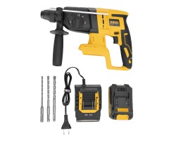 Перфоратор аккумуляторный бесщет. RHH-BL-20-28, 3 Дж, Li-Ion, 20 В// Denzel-foto22