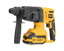 Перфоратор аккумуляторный бесщет. RHH-BL-20-28, 3 Дж, Li-Ion, 20 В// Denzel-foto10