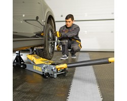 Домкрат гидравлический подкатной, 2/3 т, 98-770 мм, быстрый подъем, низ. подхват, проф, SUV Denzel-foto25