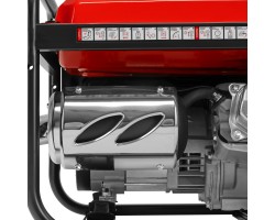 Генератор бензиновый LK-2800R, 2,8 кВт, 230В, ручной стартер Kronwerk-foto19