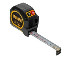Лазерный дальномер с рулеткой LT-40, 5м x 19 мм, дальномер 40м, автомат. фиксация Denzel-foto3
