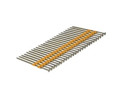 Гвозди для пнев. нейлера (крашен.) длина - 90 мм, диам. - 3,05 мм, 2000 шт. Denzel-foto2