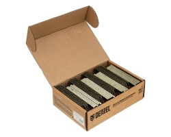 Гвозди для пнев. нейлера (крашен.) длина - 90 мм, диам. - 3,05 мм, 2000 шт. Denzel