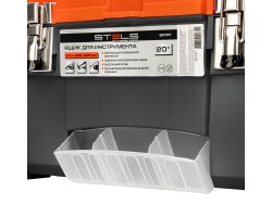 Ящик для инструмента с мет. замками 20", 510х255x225 мм Stels-foto8