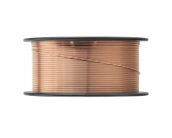 Омедненная проволока ER70S-6, диам. 0,8 мм, 1 кг, диам. катушки D100 Denzel-foto3