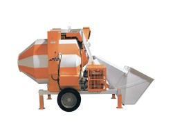 Бетоносмеситель СБР-1200А, дизельный двигатель, 25-30 м3/ч, 1200 л, 15 кВт. 
