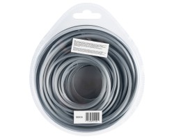 Леска для триммера армированная алюминием квадратная, 2,7мм х 15м, блистер ALUFLEX Denzel-foto3