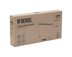 Конвектор электрический XCE-2000 B, 230 В, 2000 Вт, X-образный нагреватель Denzel-foto19