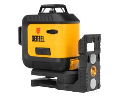 Лазерный уровень мультипризм. LXI 360-2 Green, 30 м, 520 Нм, акк. Li 2800 mAh, резьба 1/4" Denzel-foto3