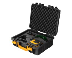 Лазерный уровень мультипризм. LXI 360-2 Green, 30 м, 520 Нм, акк. Li 2800 mAh, резьба 1/4" Denzel-foto13