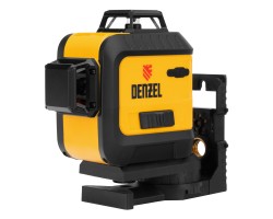 Лазерный уровень мультипризм. LXI 360-2 Green, 30 м, 520 Нм, акк. Li 2800 mAh, резьба 1/4" Denzel-foto2