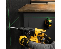 Лазерный уровень мультипризм. LXI 360-2 Green, 30 м, 520 Нм, акк. Li 2800 mAh, резьба 1/4" Denzel-foto19