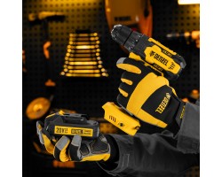 Дрель-шуруповерт аккумуляторная CDQ-20, Li-Ion, 20 В// Denzel-foto23