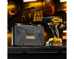 Дрель-шуруповерт аккумуляторная CDQ-20, Li-Ion, 20 В// Denzel-foto21