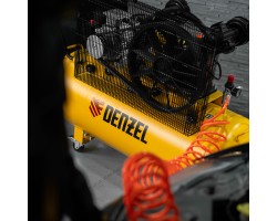 Компрессор воздушный рем. привод BCV 4000-T/200, 4,0 кВт, 200 литров, 690 л/мин Denzel-foto26