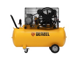 Компрессор воздушный рем. привод BCV 4000-T/200, 4,0 кВт, 200 литров, 690 л/мин Denzel-foto5