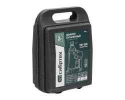 Домкрат гидравлический бутылочный, 2 т, 150-280 мм, в пласт. кейсе Сибртех-foto6