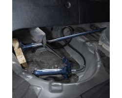 Растяжка гидравлическая, 4 т, набор из 17 предметов, 7 сменных насадок, в пластиковом кейсе Stels-foto28