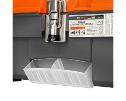 Ящик для инструмента с мет. замками 16", 410х210x175 мм Stels-foto8