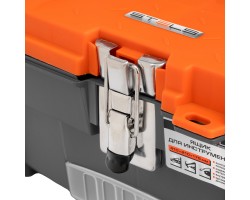 Ящик для инструмента с мет. замками 16", 410х210x175 мм Stels-foto11