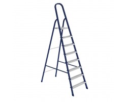 Стремянка, 9 ступеней, стальная, Россия, Сибртех