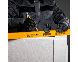 Уровень алюминиевый, 1200 мм, фрезерованный, 3 глазка Denzel-foto8