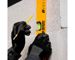 Уровень алюминиевый, 1200 мм, фрезерованный, 3 глазка Denzel-foto9