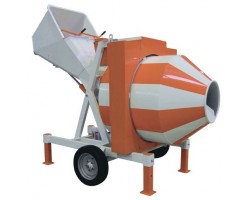 Бетоносмеситель СБР-800, 15-18 м3/ч, 800 л, 7.5 кВт, 380 В. 