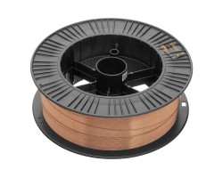 Омедненная проволока ER70S-6, диам. 1 мм, 15 кг, диам. катушки D300 Denzel-foto2