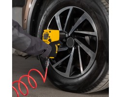 Ударный пневмогайковерт IW860, 1/2", 7000 об/мин, 868 Нм Denzel-foto17