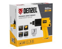 Ударный пневмогайковерт IW860, 1/2", 7000 об/мин, 868 Нм Denzel-foto5