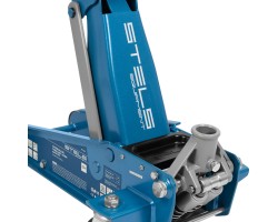 Домкрат гидравлический подкатной, 3 т, 120-450 мм, быстрый подъем, проф. Stels-foto13