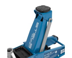 Домкрат гидравлический подкатной, 3 т, 120-450 мм, быстрый подъем, проф. Stels-foto15