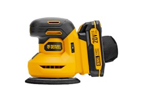 Машина шлифовальная эксцентриковая аккумуляторная CROSH-20-125, Li-Ion, 20 В// Denzel-foto7