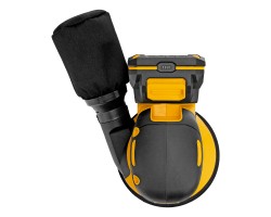 Машина шлифовальная эксцентриковая аккумуляторная CROSH-20-125, Li-Ion, 20 В// Denzel-foto9