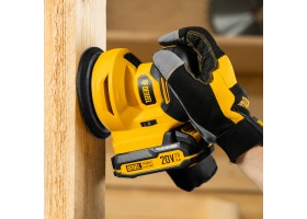 Машина шлифовальная эксцентриковая аккумуляторная CROSH-20-125, Li-Ion, 20 В// Denzel-foto28