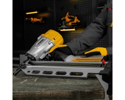 Гвозди для пнев. нейлера (оцинк.) длина - 65 мм, диам. - 2,9 мм, 2000 шт. Denzel-foto6